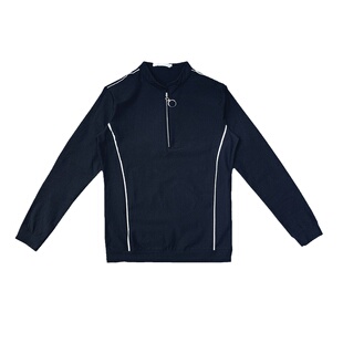 秋季潮流修身立领长袖T恤男上衣韩版青年学生休闲卫衣拉链打底衫