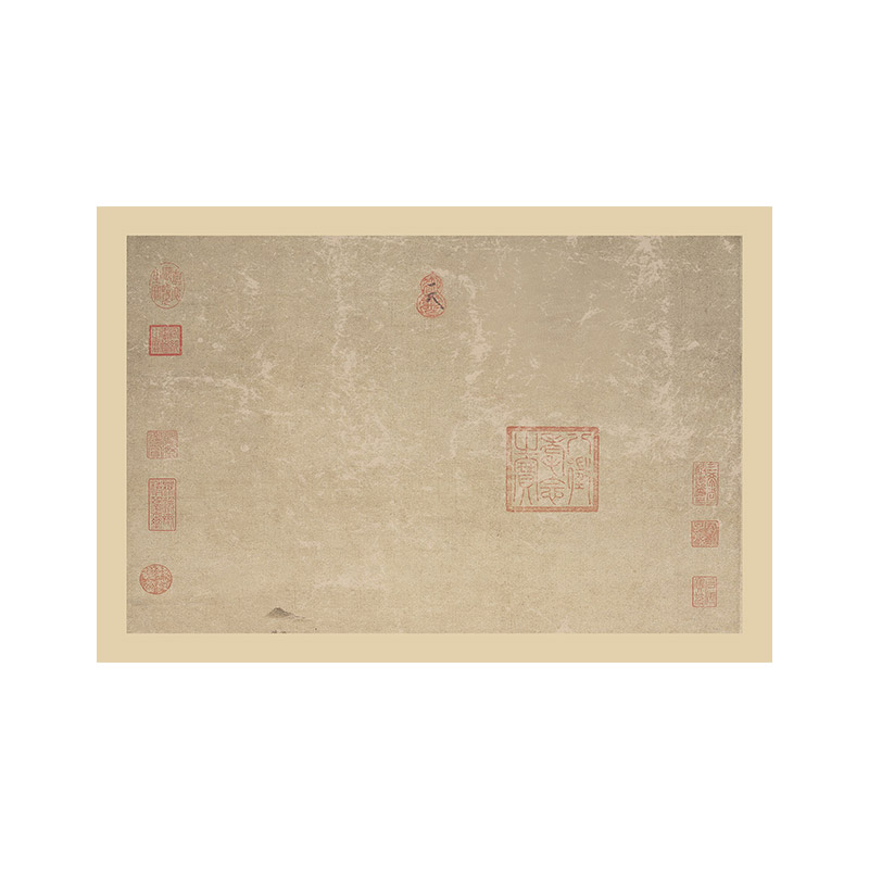 蜡染宣纸加厚半生熟微喷小楷花笺书法作品纸毛笔字练习纸国画宣纸