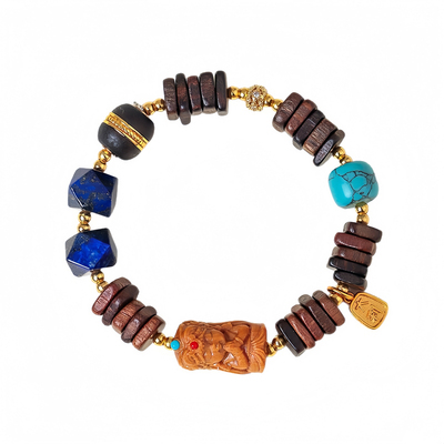 晶禧汇扎基拉姆青金石檀木手串