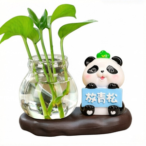 创意青蛙玻璃花盆3613