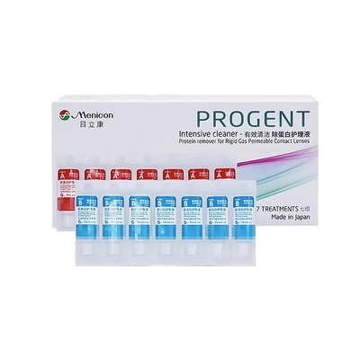 Menicon目立康AB液除蛋白RGP硬性隐形眼镜护理液角膜ok镜美尼康TF