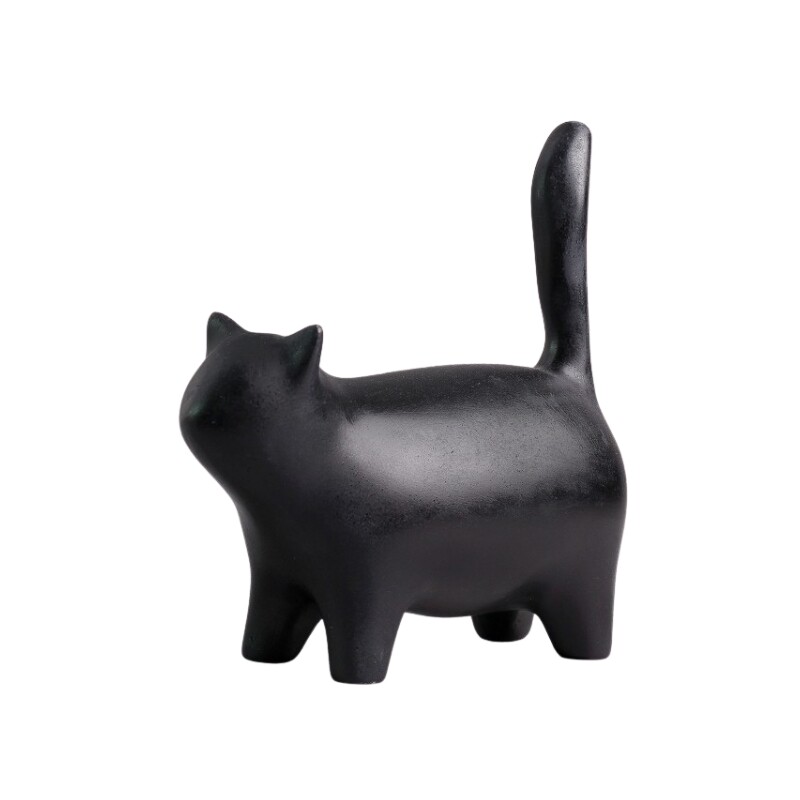 猫咪摆件客厅电视柜家居工艺品