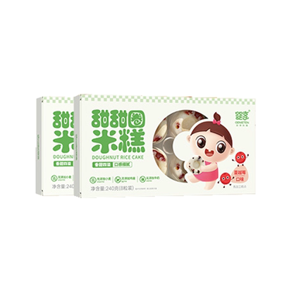婴享无小麦甜甜圈米糕面包