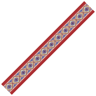 爱奇葩 原创蒙古族长条桌旗茶席垫子民族风茶台茶桌垫布高端桌布