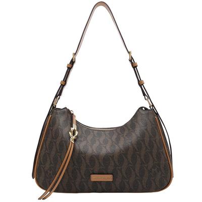 稻草人大容量老花斜挎包通勤包包