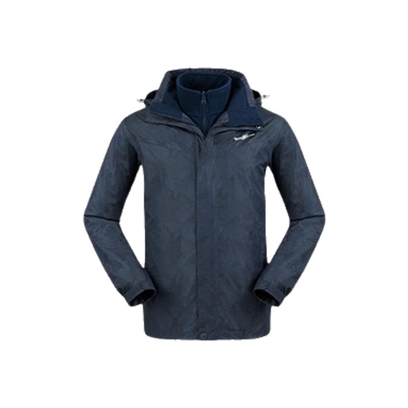 骆驼户外冲锋衣三合一防水登山服