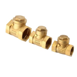 卧式止回阀 全铜单向阀 逆止阀 止回阀 4分6分1寸 DN50 65 80 100