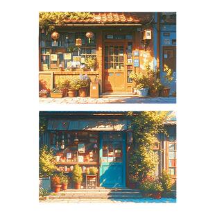 「光有光的来意」岁月漫漫 明信片艺术高级感贺卡礼物情侣留言