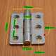 100mm 重型铰链合页70 工业铰链合页 不锈钢304加厚配电柜箱铰链
