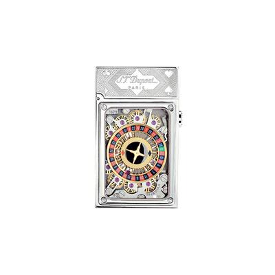 【自营】S.T.DUPONT法国都彭打火机拉斯维加斯展场镶嵌26颗红宝石