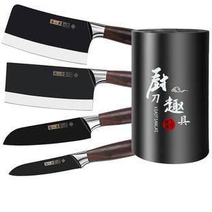 张小泉刀具套装家用菜刀三件套厨房厨具全套组合刀官方旗舰店正品