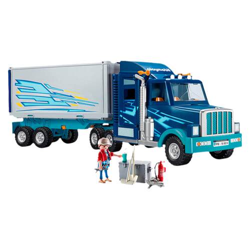 男孩礼物玩具车 德国playmobil摩比世界垃圾车消防车警车工程卡车
