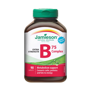 jamieson健美生生物素防脱发复合B7维生素b族b100女士b75缓释片vb