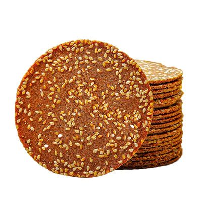 荞麦芝麻薄脆饼干整箱独立包装粗粮饼干解馋零食休闲解馋食品代餐