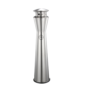 商场立式烟蒂柱不锈钢灭烟桶户外吸烟区烟灰缸室外落地灭烟垃圾桶