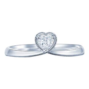 DR钻戒DR HEART经典倾心求婚钻戒心形钻石戒指订婚女戒J10348