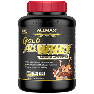ALLMAX乳清WHEY健身金标奥迈格司蛋白质粉5磅蛋白健肌运动粉