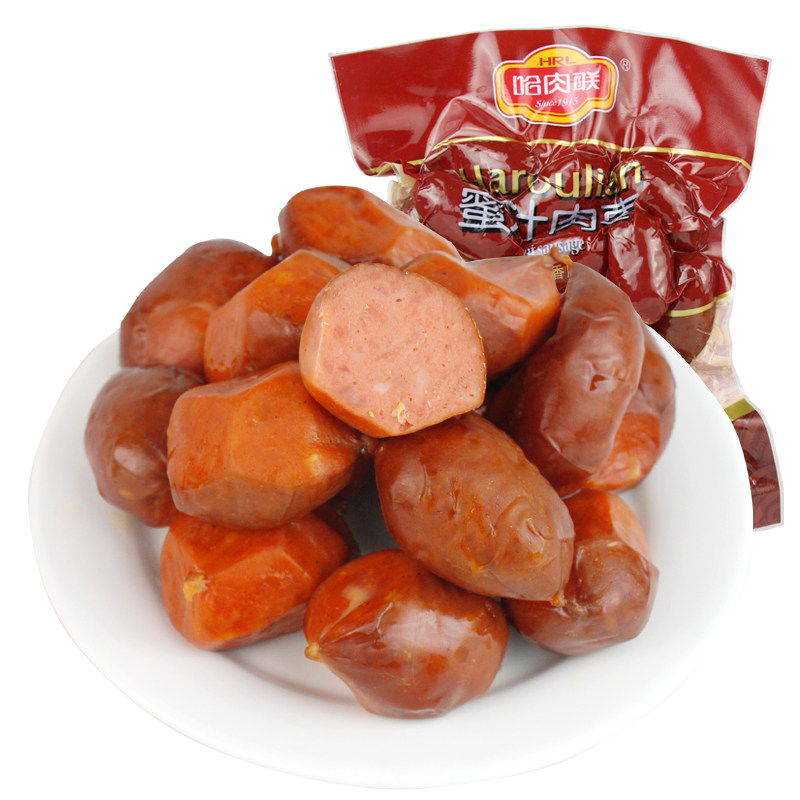 哈肉联真空500g哈尔滨红肠原厂