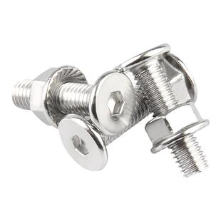 不锈钢螺丝304平头内六角螺丝法兰螺母套装螺丝螺母大全m3m4m6m8