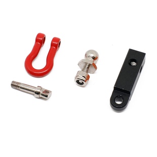 易控4083拖车钩连接件心情装饰件通用金属仿真rc流氓钩无损安装