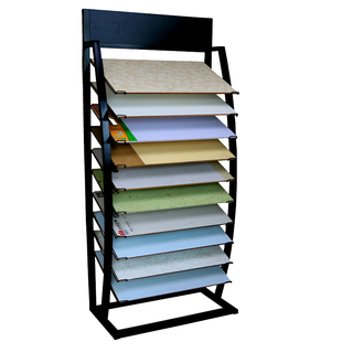 艺术漆涂料样板展示架仿石漆样品展架硅藻泥展示板架子真石漆展柜