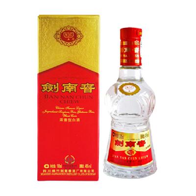 剑南春水晶剑46度100ml