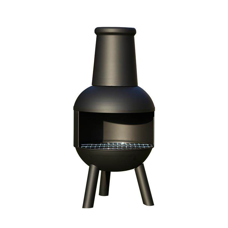 户外烤火炉取暖器庭院柴火取暖炉木炭别墅烧烤炉家用民宿篝火炉子