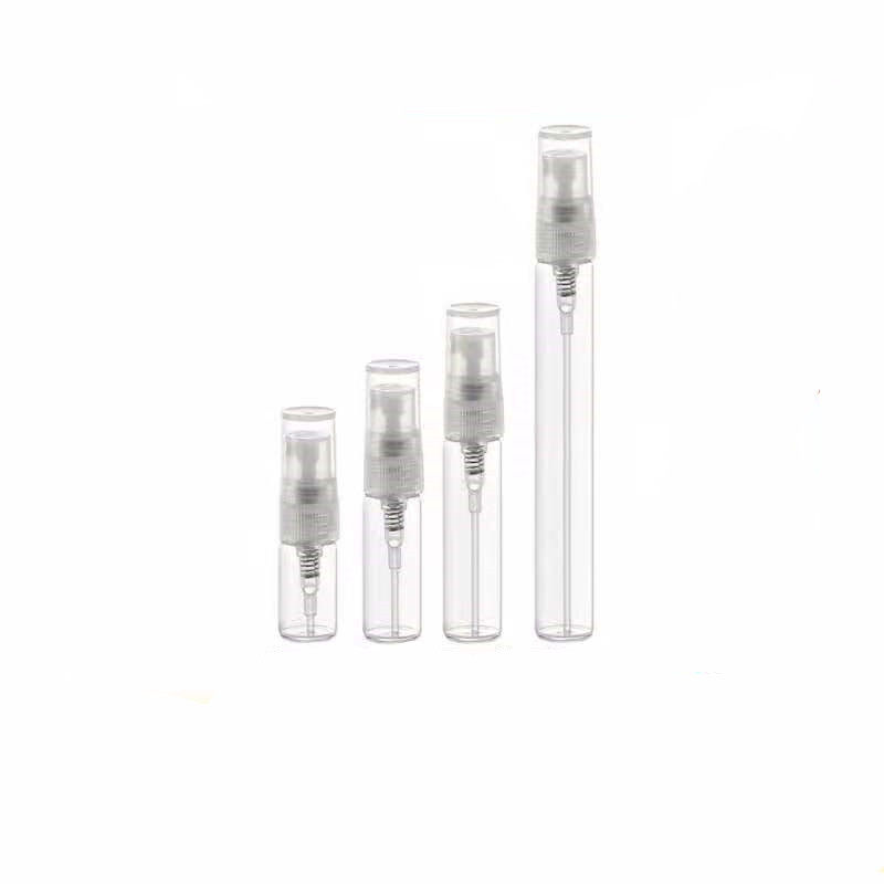 2ML /3ML/5ml/10ML 喷雾玻璃瓶 喷雾瓶 香水瓶空瓶  试管香水瓶