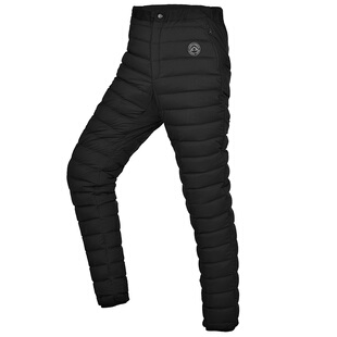 Highrock天石户外羽绒服男女羽绒裤加厚弹力内胆裤冬季鹅绒裤V039