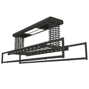 小阳台米系智能电动晾衣架阳台家用隐藏遥控语音自动升降晾晒衣架