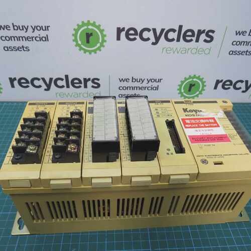 KOYO kostac E-02B, CPU SA-20, DC24V INPUT E-05N X2, E-10T OU