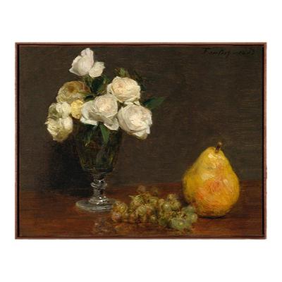 拉图尔《花卉静物系列》版画