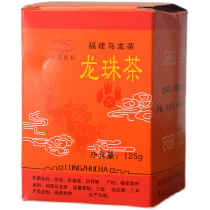 古早味霞漳牌125g黑乌龙茶龙珠茶