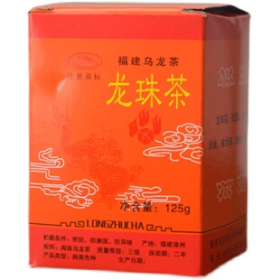 古早味漳州茶厂霞漳牌龙珠茶125g黑乌龙茶茶叶2026新茶闽南色种茶
