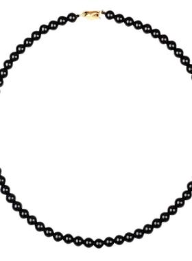 整圈玛瑙百搭时髦锁骨链