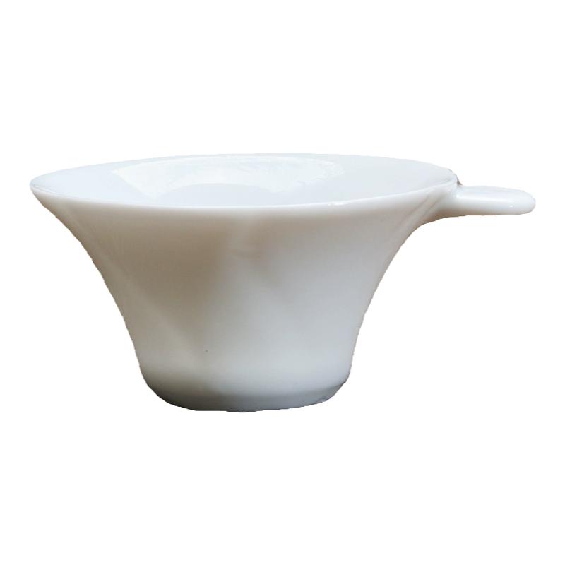 白色佛手茶漏陶瓷茶滤网家用茶叶茶滤