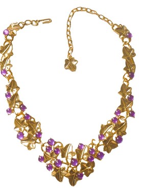 中古vintage项链翠法丽Trifari