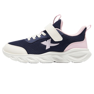 特步童鞋春季新款男童减震缓震休闲鞋子儿童运动女童防滑耐磨跑鞋