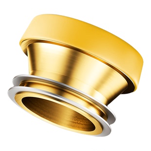 不锈钢加厚马桶法兰密封圈防臭防漏一体式黄油高胶通用坐便器配件