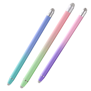 笔莫之眼双头触控笔布头硅胶头华为oppo荣耀vivo安卓手机屏幕触屏笔平板触摸笔电子白板笔学习机视频剪辑通用