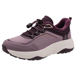 足力健老人鞋官方旗舰店正品女鞋秋冬季加绒中年妈妈运动健步棉鞋