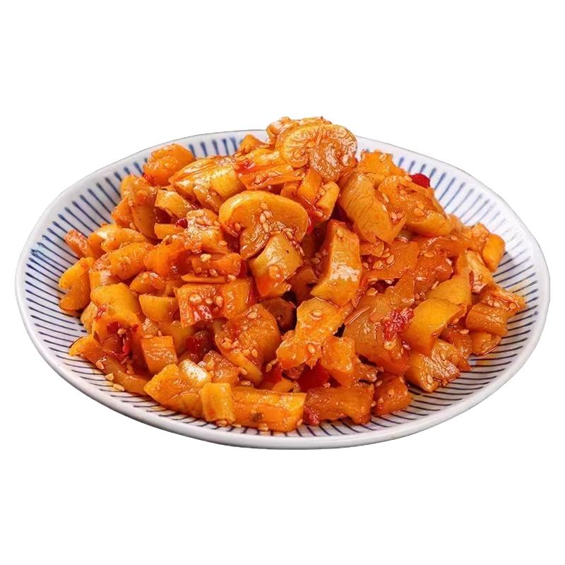 嘎嘣脆麻辣萝卜干下饭菜农家川味高山香辣脆辣萝卜干丁咸菜即食
