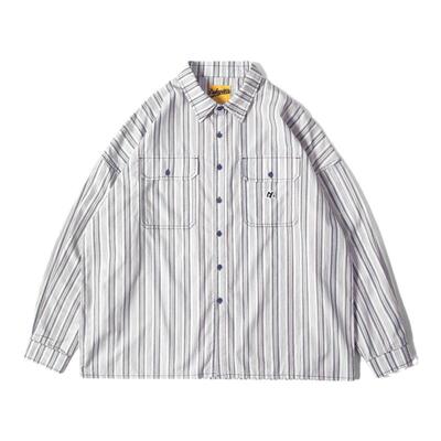 条纹墨西哥风复古衬衫