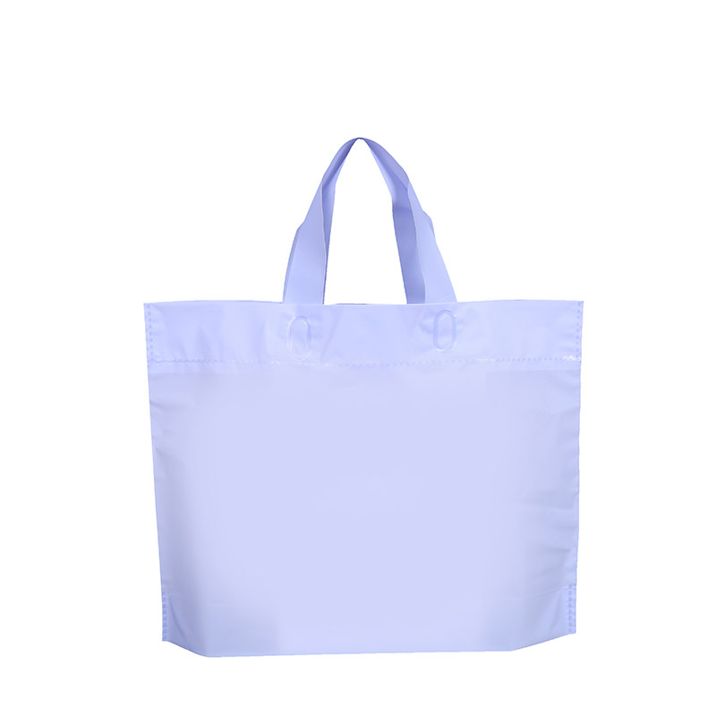 磨砂logo批发提手服装店塑料袋