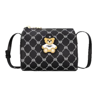 丹尼熊女包斜挎包新款包包可爱单肩包通勤枕头圆桶包小包5826021