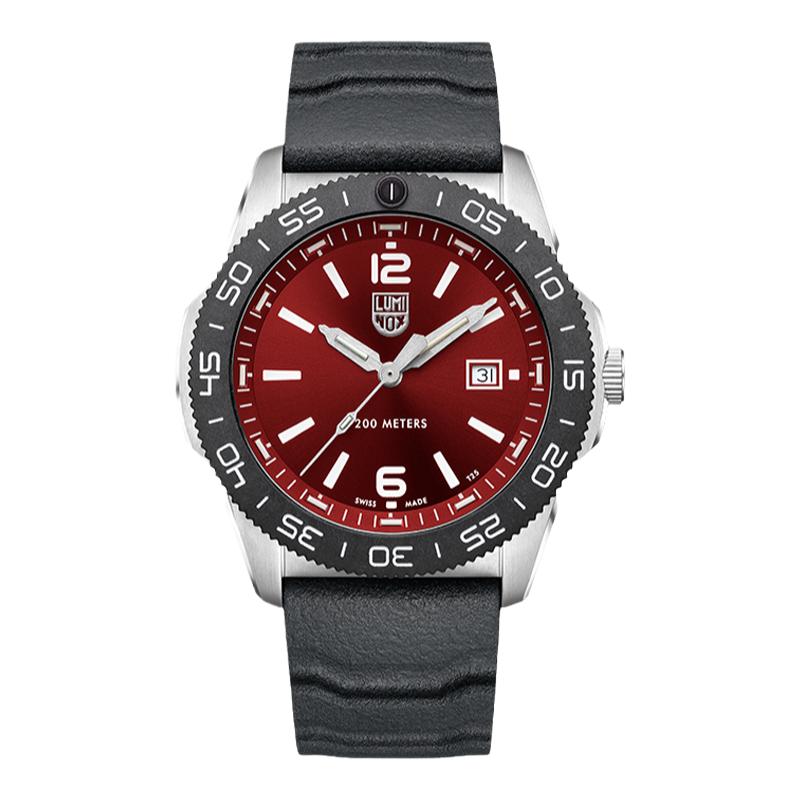 雷美诺时LUMINOX3137瑞士军表绿水鬼氚气自发光防水运动指针腕表