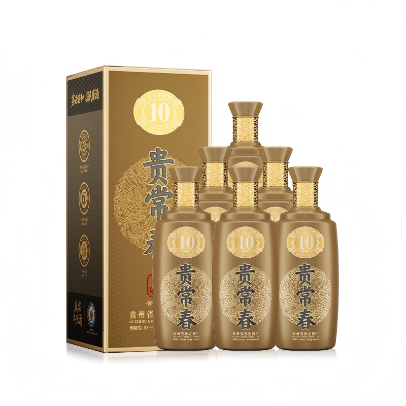 贵常春贵10贵州酱香型白酒53度