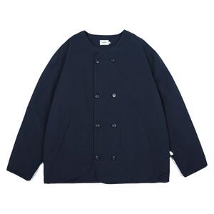 SHOGA秋冬季日系轻薄无领羽绒服男cityboy宽松休闲羽绒夹克外套