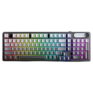 前行者V102Pro无线蓝牙键盘机械手感静音鼠标套装侧刻RGB游戏专用