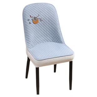 弧形椅子套罩新款餐桌餐椅套家用座椅套四季椅套通用凳子保护套A6